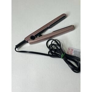 Revive Beauty Pink Mini Travel‎ Flat Iron Hair RE2626 Straightener